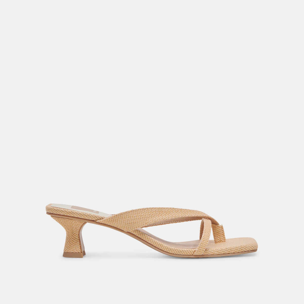 Brevel Natural Raffia Heels | Women Dolce Vita