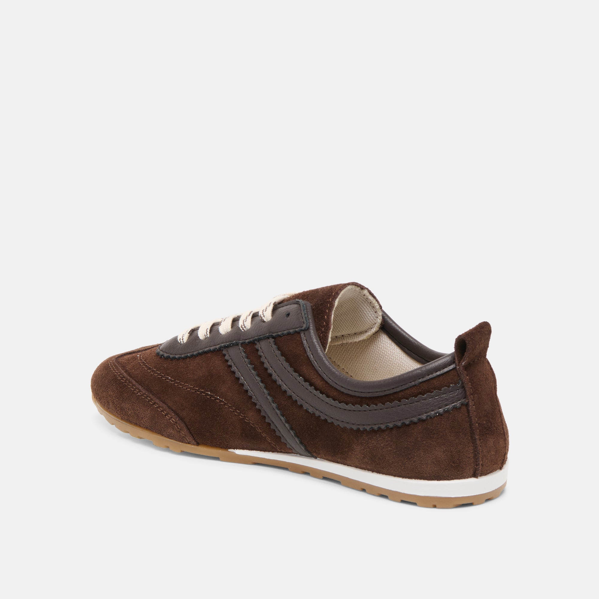 Viper Dk Brown Suede Sneakers | Dolce Vita Women