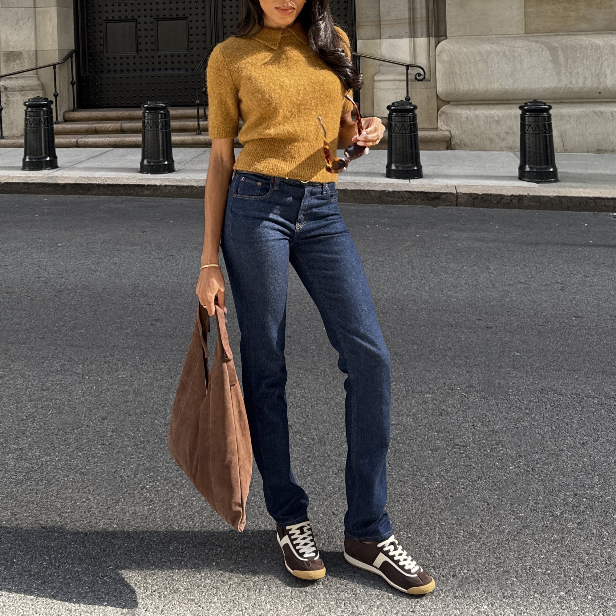 Sariya Dk Brown Nylon Sneakers | Women Dolce Vita