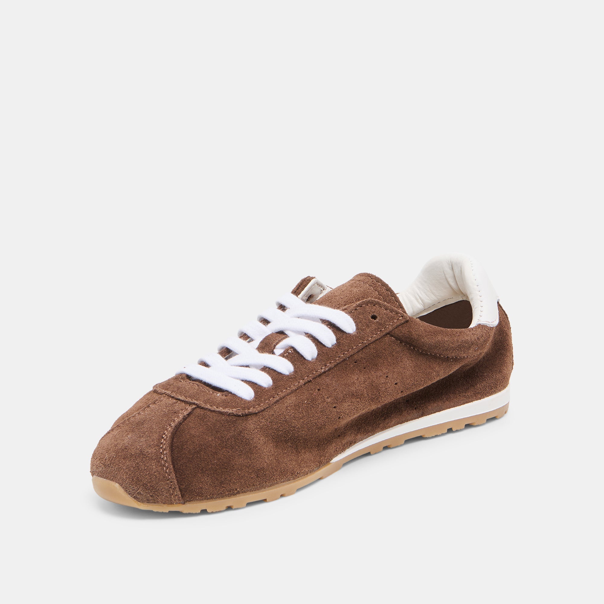 Serina Dk Brown Suede Sneakers | Dolce Vita Women