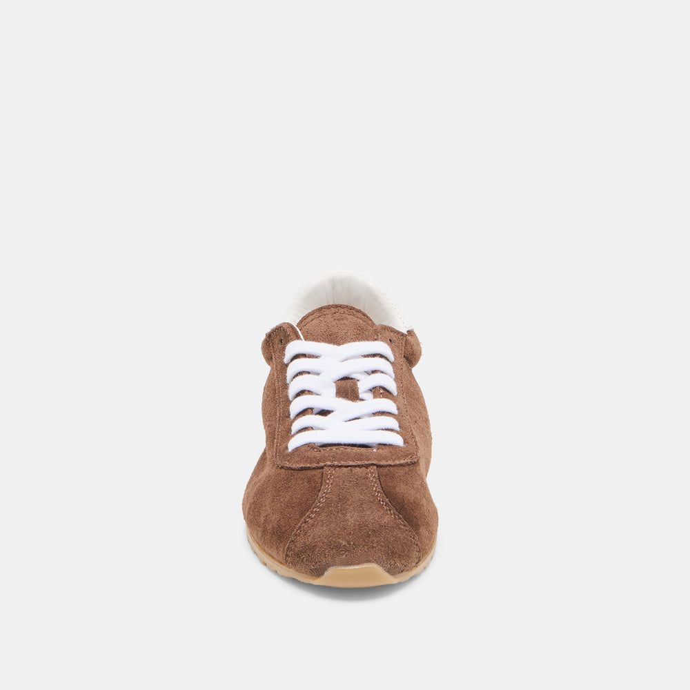Serina Dk Brown Suede Sneakers | Dolce Vita Women