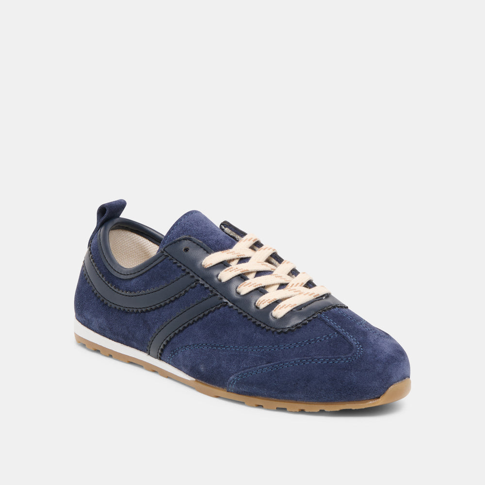 Viper Navy Suede Sneakers | Women Dolce Vita