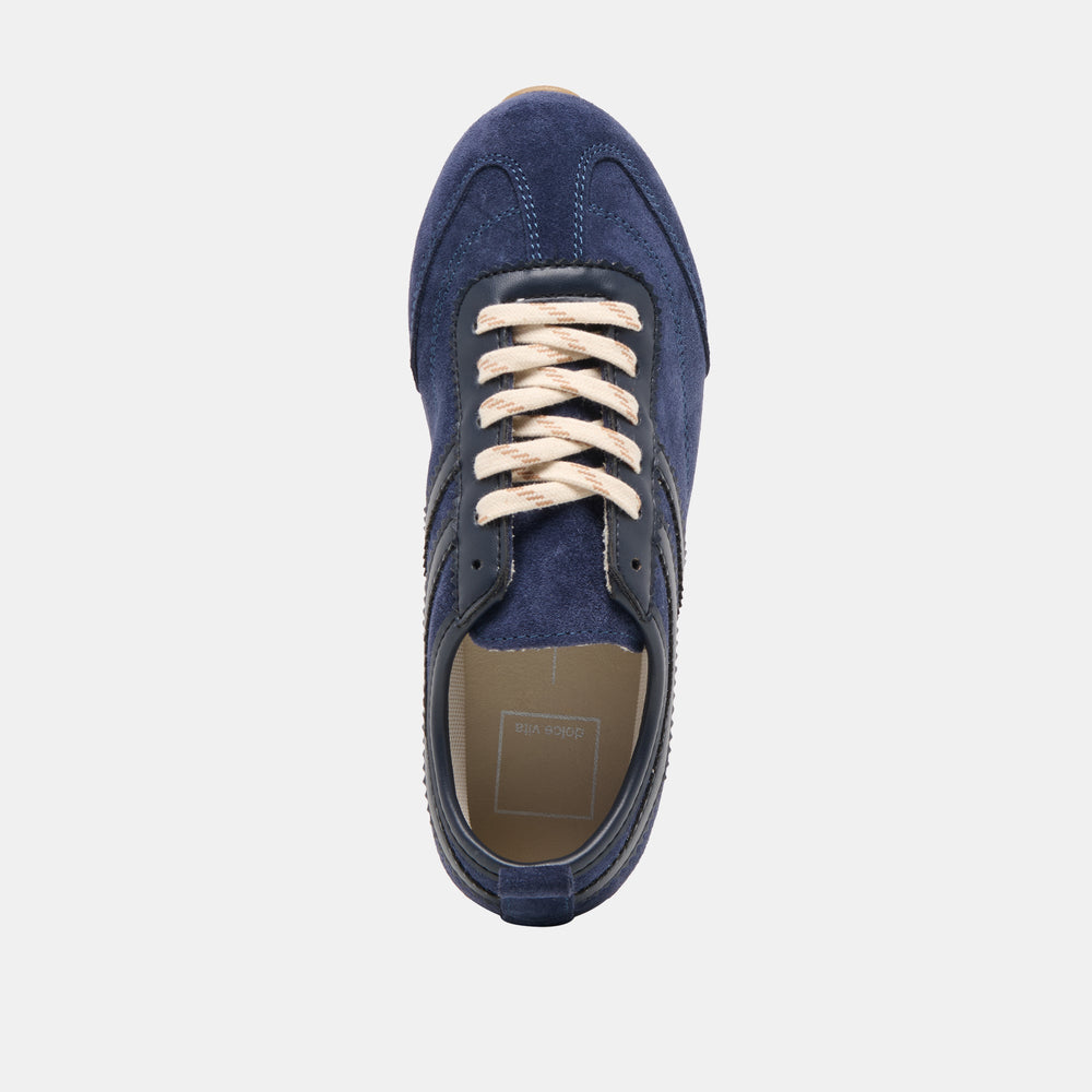 Viper Navy Suede Sneakers | Women Dolce Vita