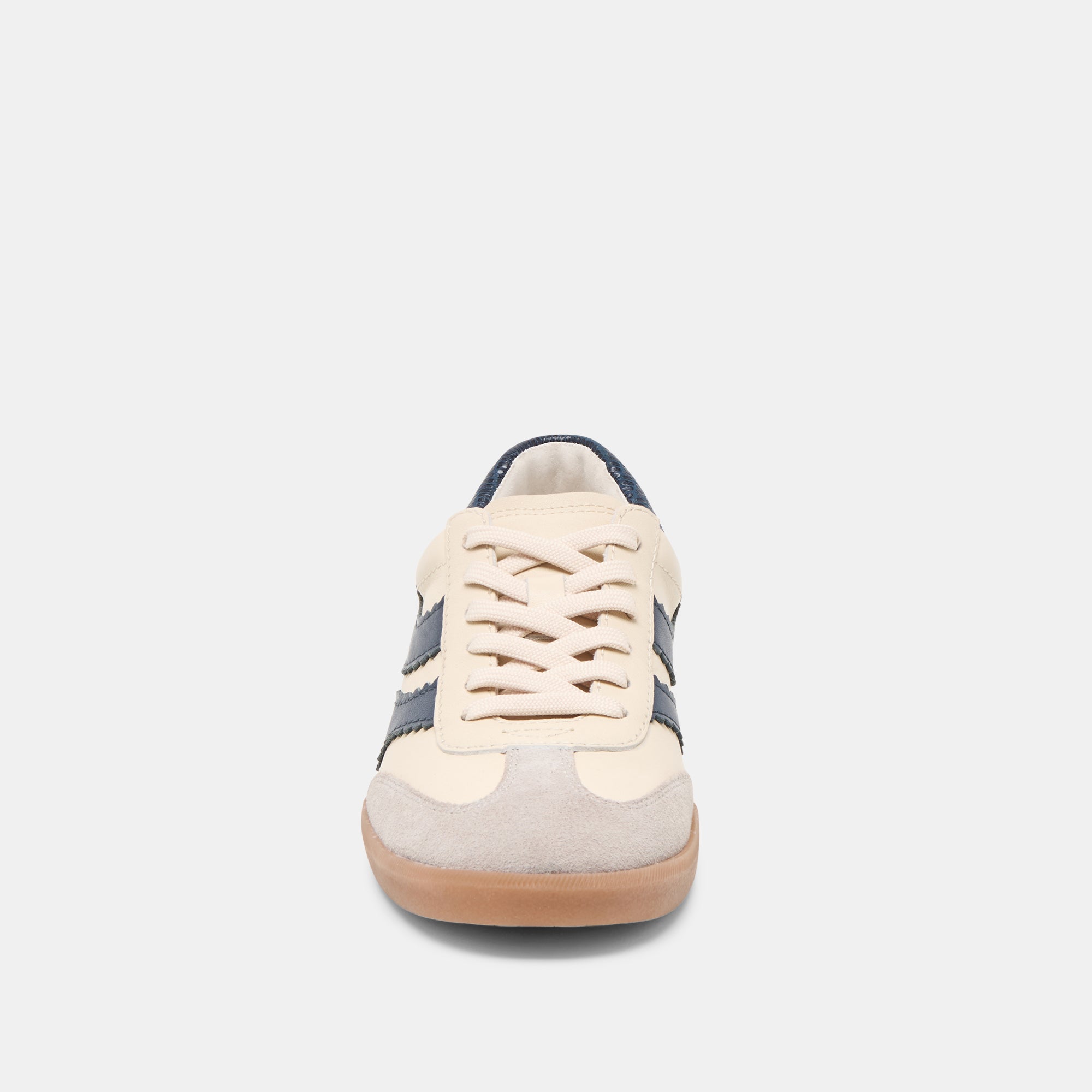 Merit White Navy Leather Sneakers | Dolce Vita Women