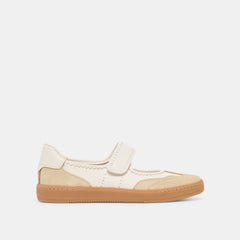 Nanet Ivory Multi Leather Sneakers | Dolce Vita Women