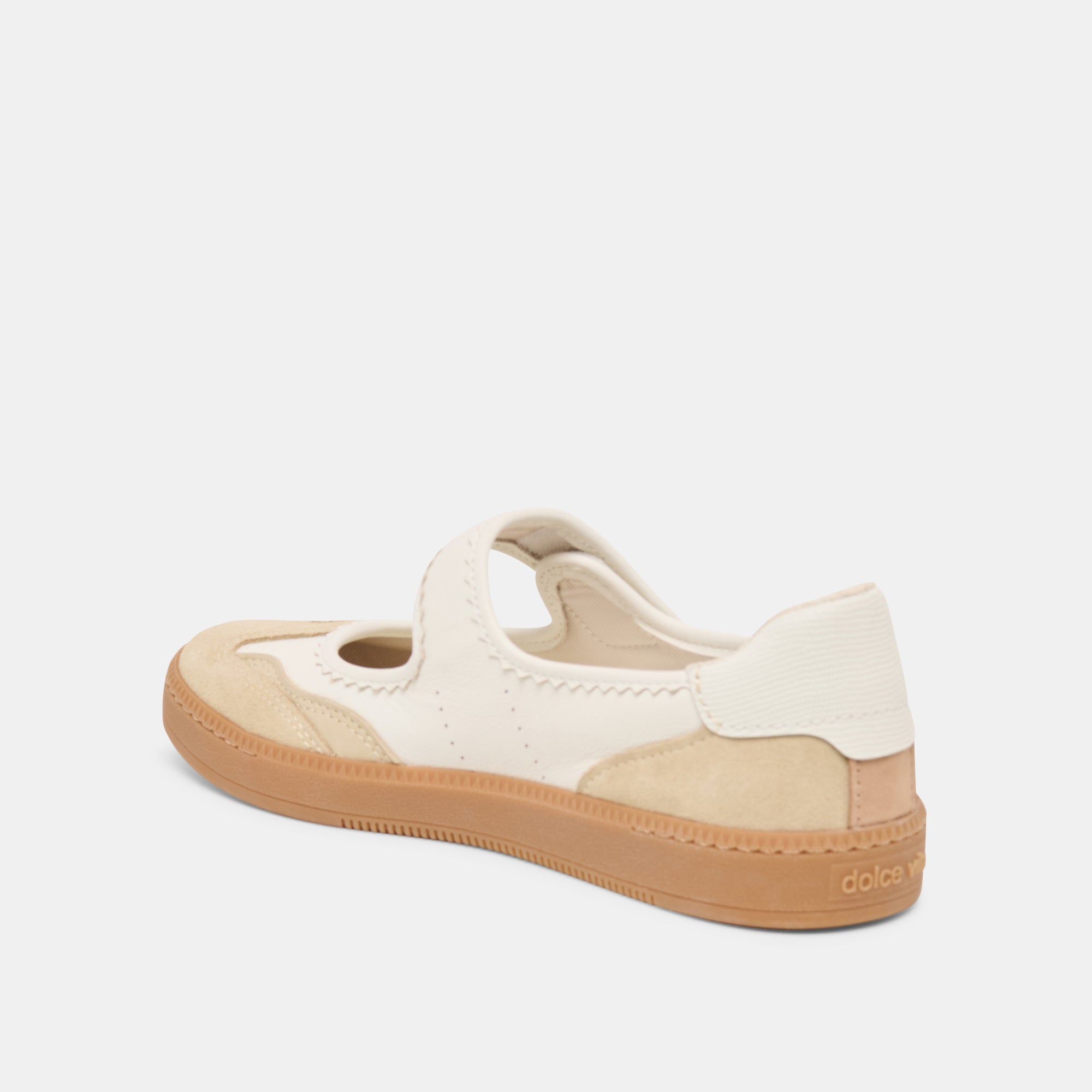 Nanet Ivory Multi Leather Sneakers | Dolce Vita Women