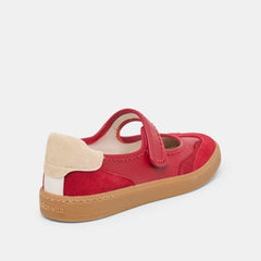 Nanet Crimson Leather Sneakers | Women Dolce Vita