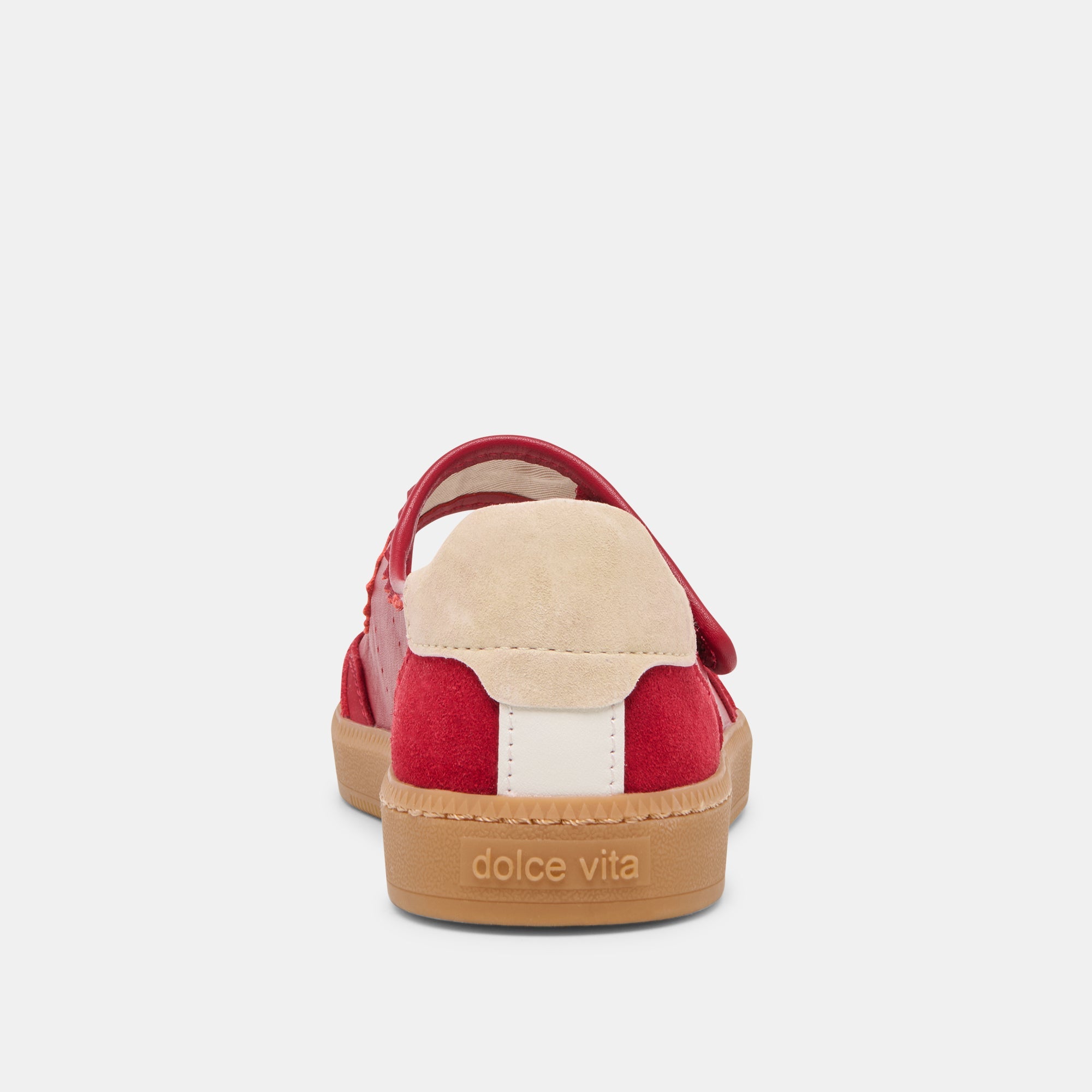 Nanet Crimson Leather Sneakers | Women Dolce Vita