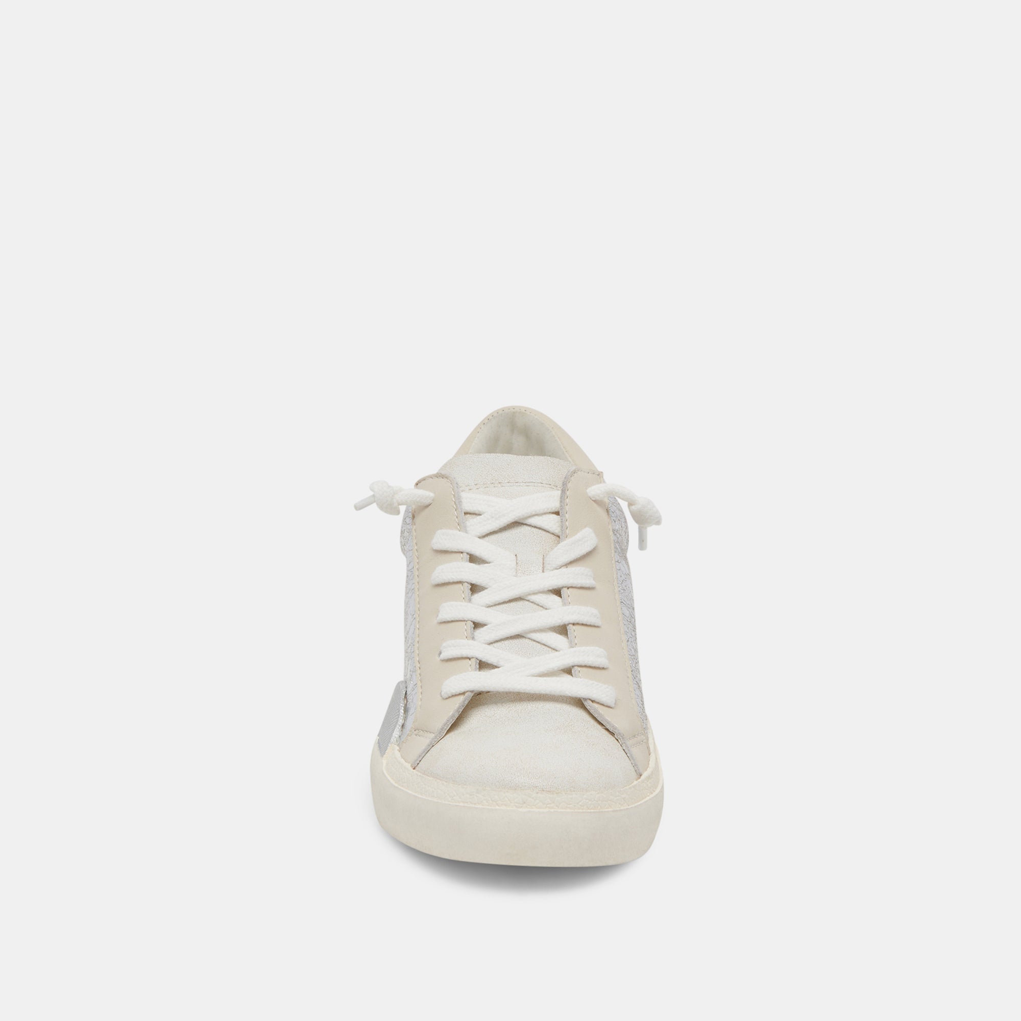Zina Sneakers Chrome Distressed Leather | Dolce Vita Women