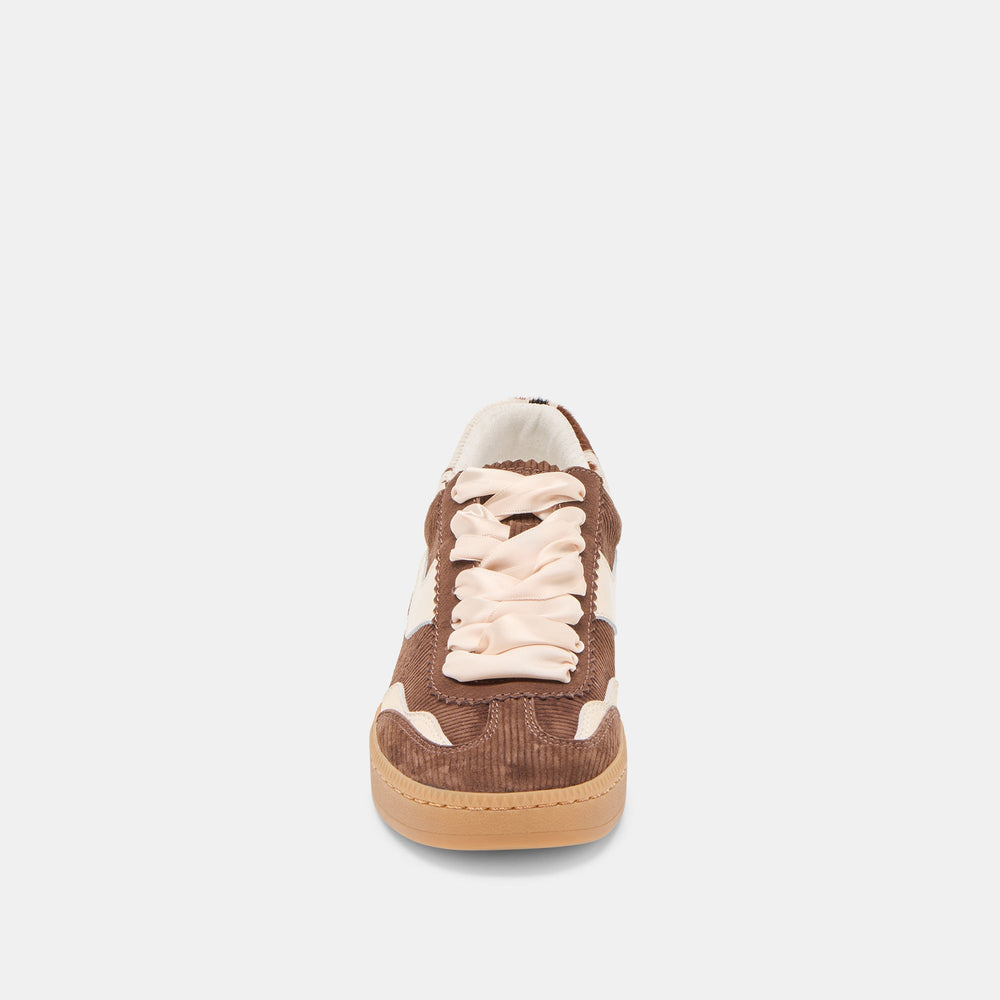 Notice Chocolate Corduroy Sneakers | Women Dolce Vita
