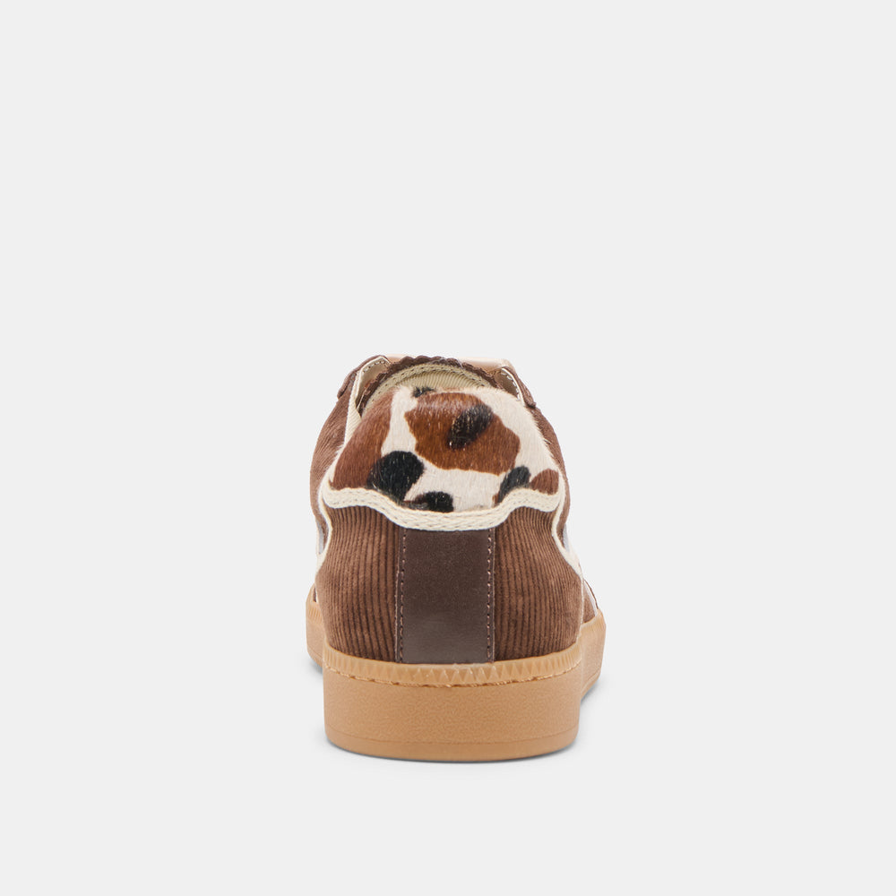 Notice Chocolate Corduroy Sneakers | Women Dolce Vita