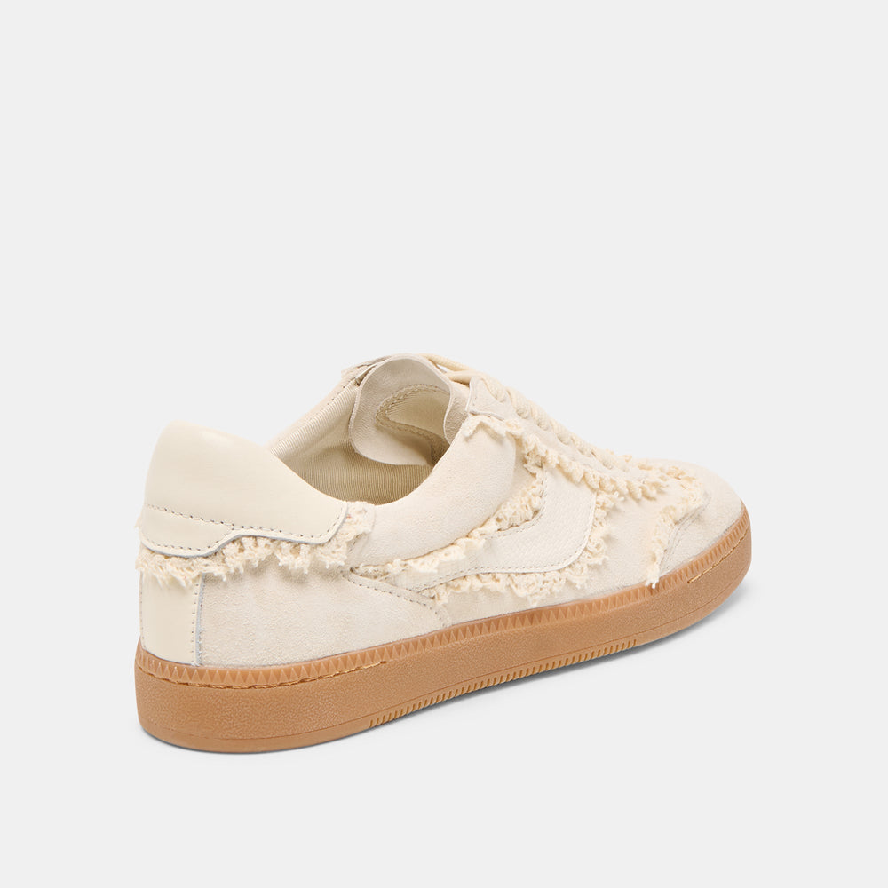Notice Lace Ivory Suede Sneakers | Dolce Vita Women