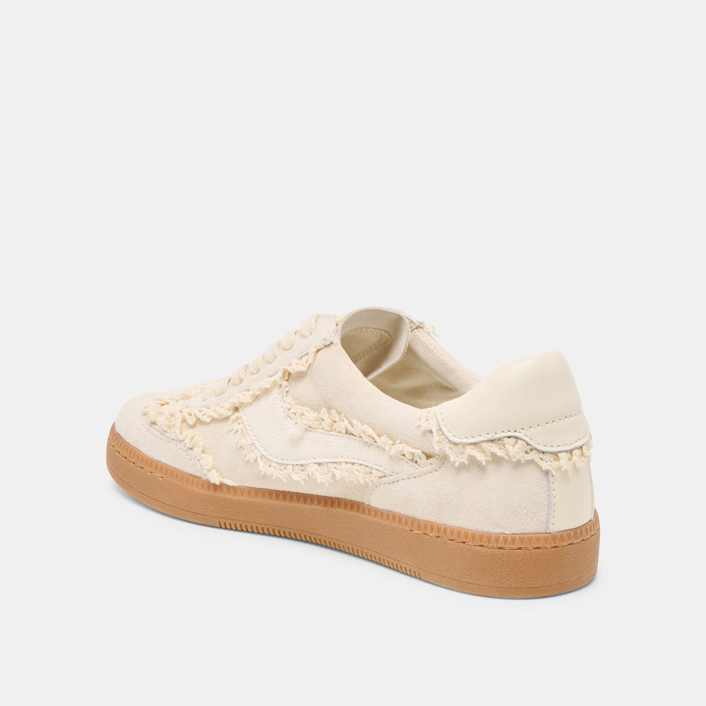Notice Lace Ivory Suede Sneakers | Dolce Vita Women
