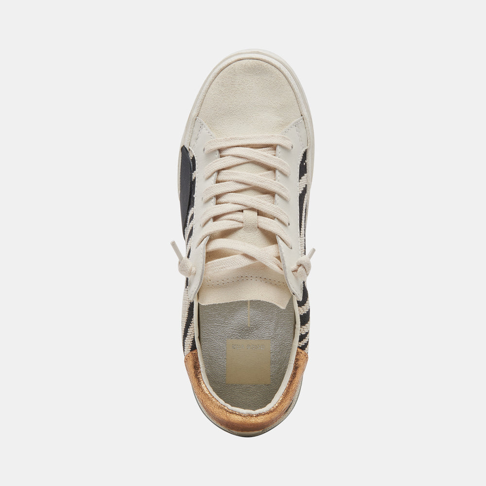 ZINA SNEAKERS ZEBRA FABRIC | Women Dolce Vita