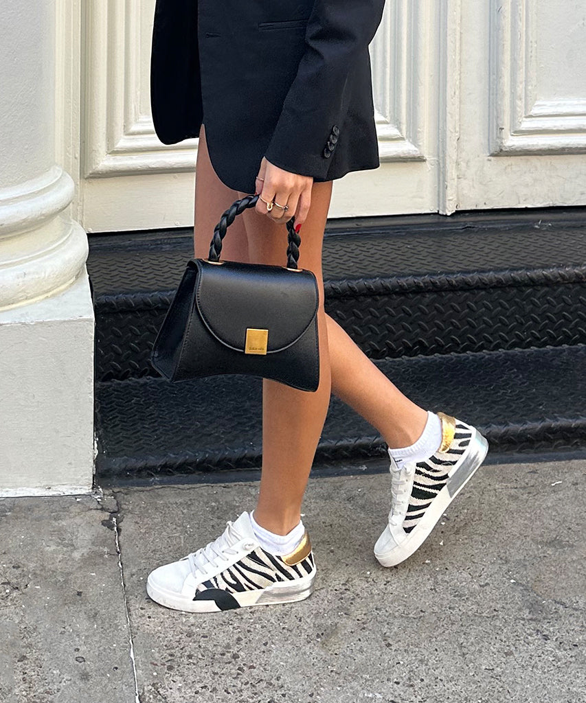 ZINA SNEAKERS ZEBRA FABRIC | Women Dolce Vita