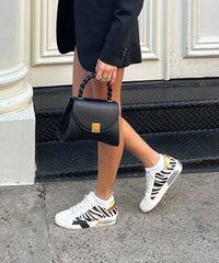 ZINA SNEAKERS ZEBRA FABRIC | Women Dolce Vita