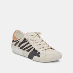 ZINA SNEAKERS ZEBRA FABRIC | Women Dolce Vita