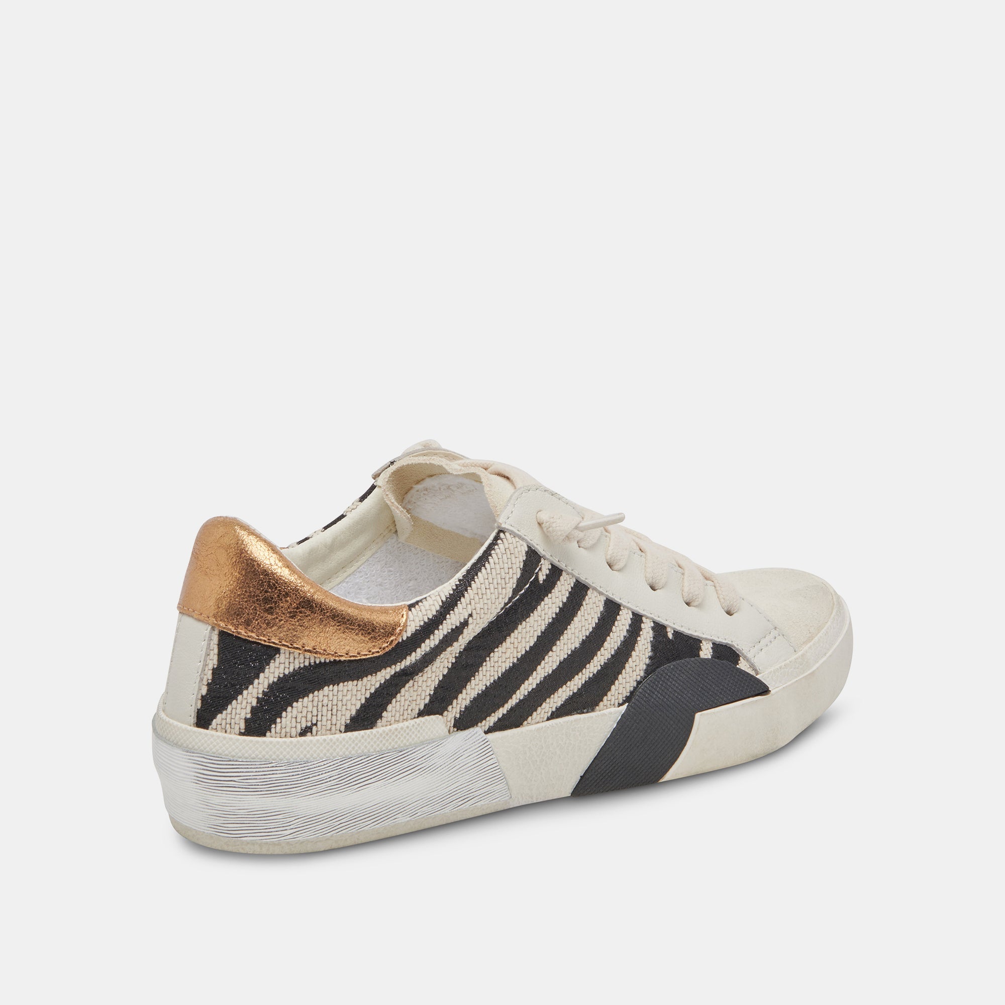 ZINA SNEAKERS ZEBRA FABRIC | Women Dolce Vita