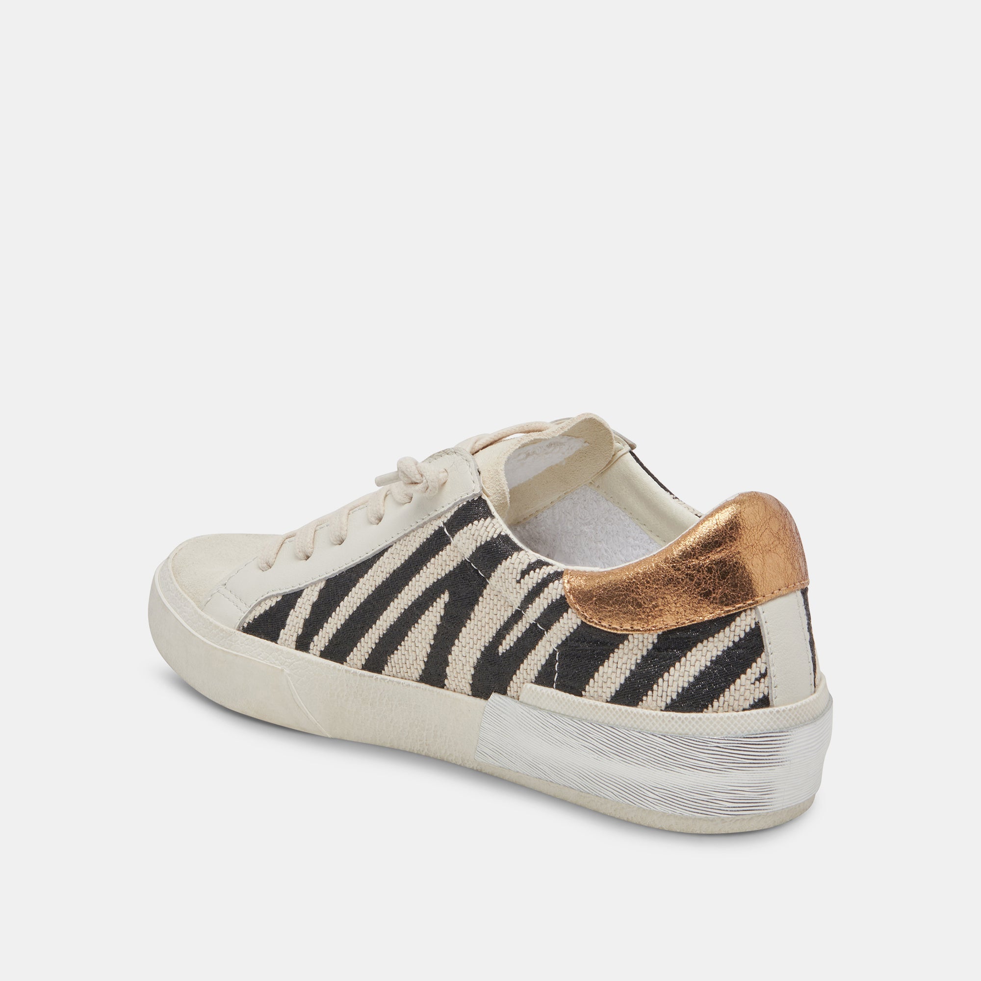 ZINA SNEAKERS ZEBRA FABRIC | Women Dolce Vita