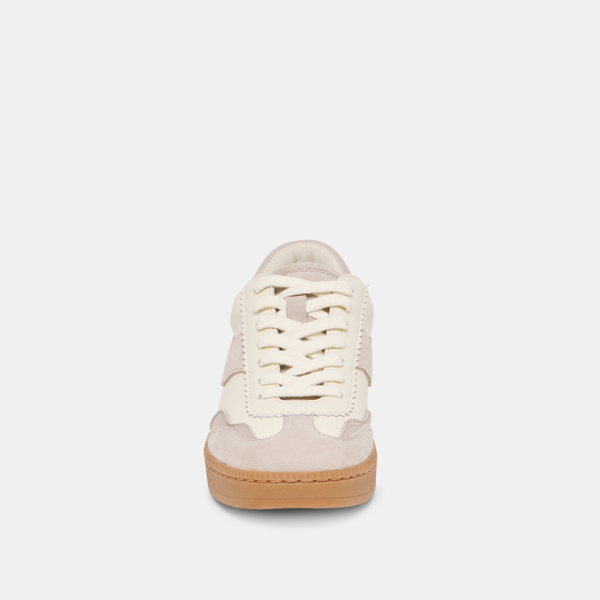 Notice Grey White Leather Sneakers | Women Dolce Vita