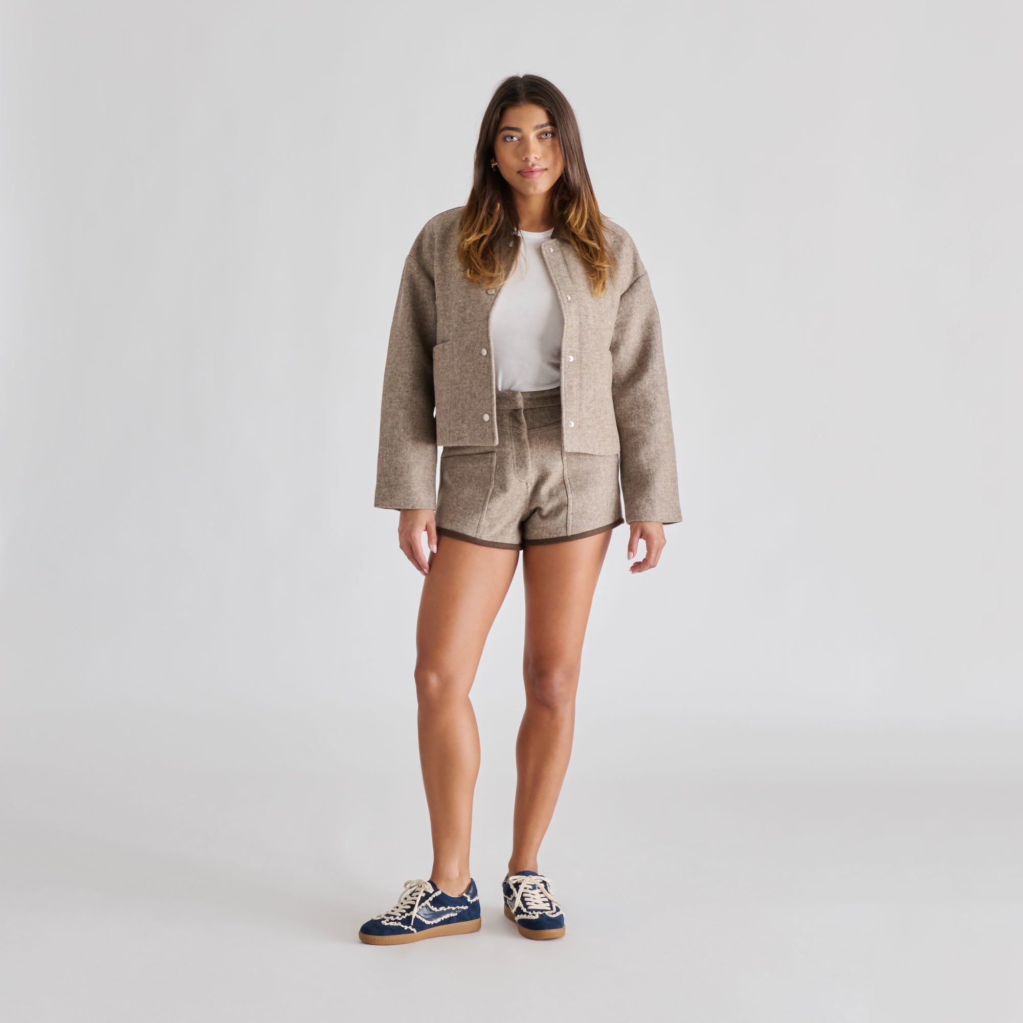 Notice Lace Navy Suede Sneakers | Dolce Vita Women