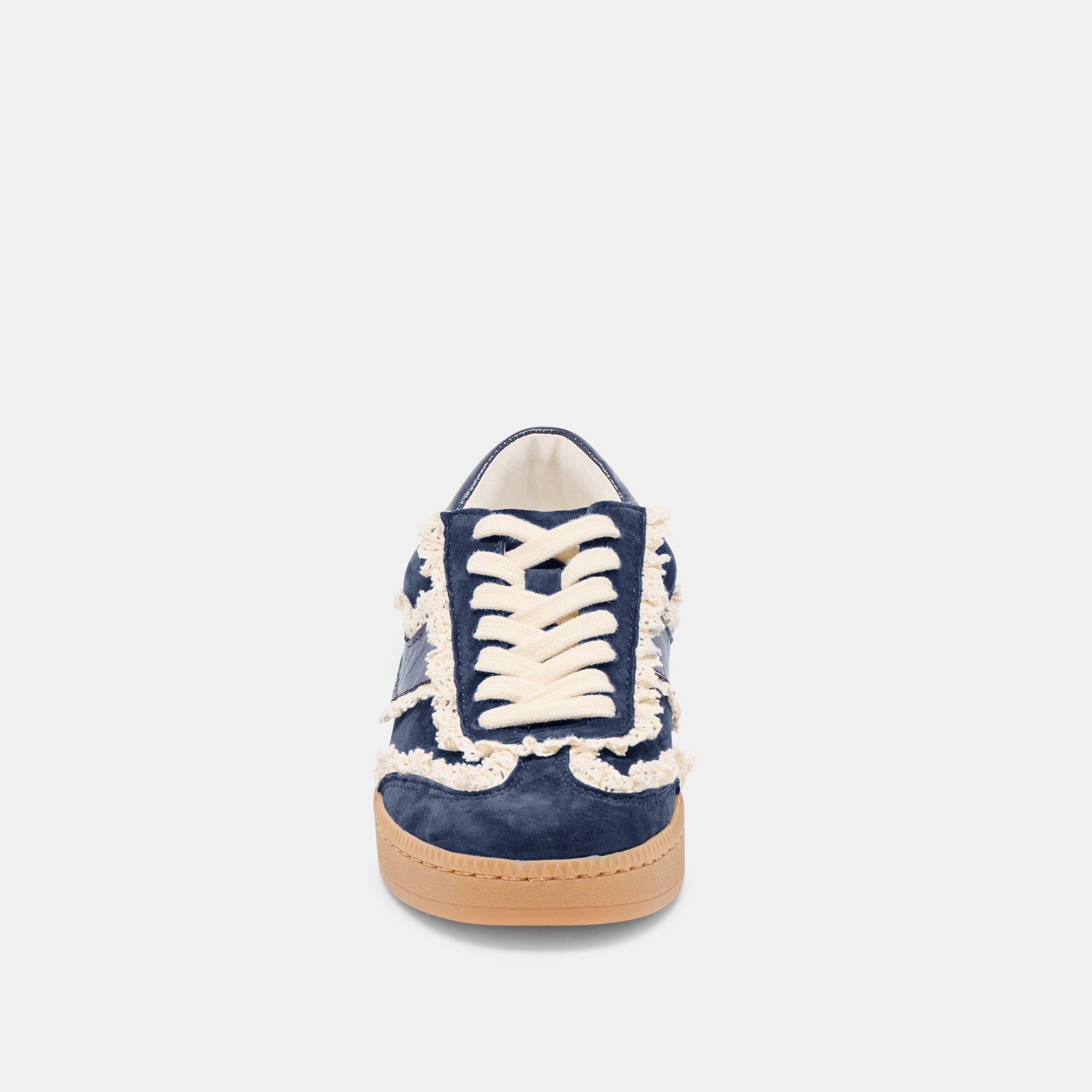 Notice Lace Navy Suede Sneakers | Dolce Vita Women