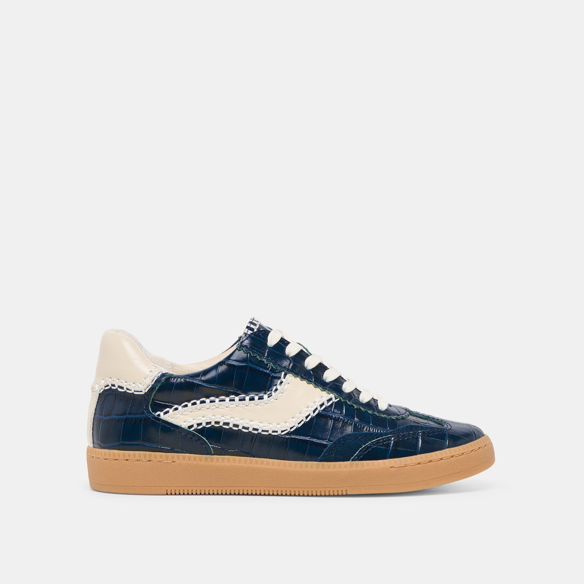 NOTICE STITCH SNEAKERS INK CROCO EMBOSSED LEATHER | Dolce Vita Women