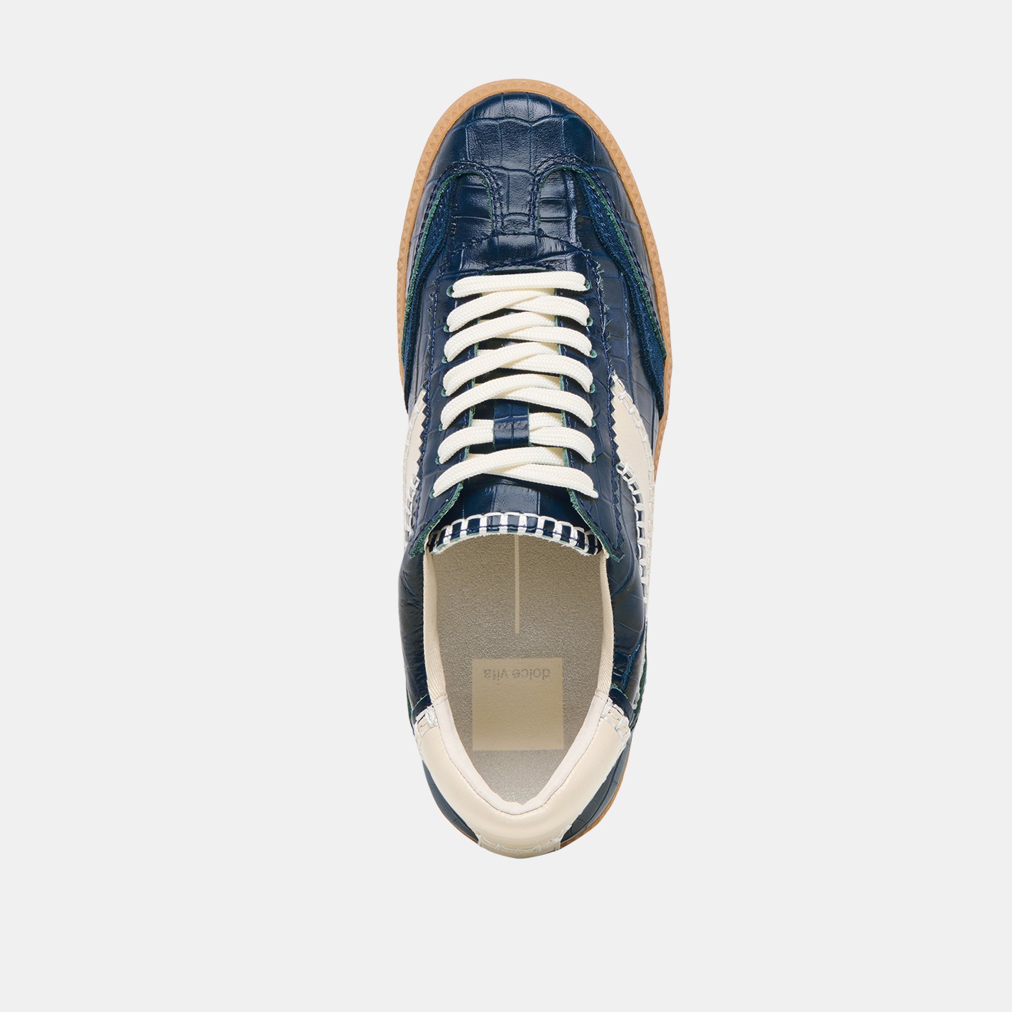 NOTICE STITCH SNEAKERS INK CROCO EMBOSSED LEATHER | Dolce Vita Women