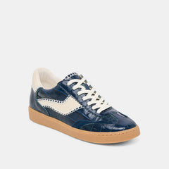 NOTICE STITCH SNEAKERS INK CROCO EMBOSSED LEATHER | Dolce Vita Women