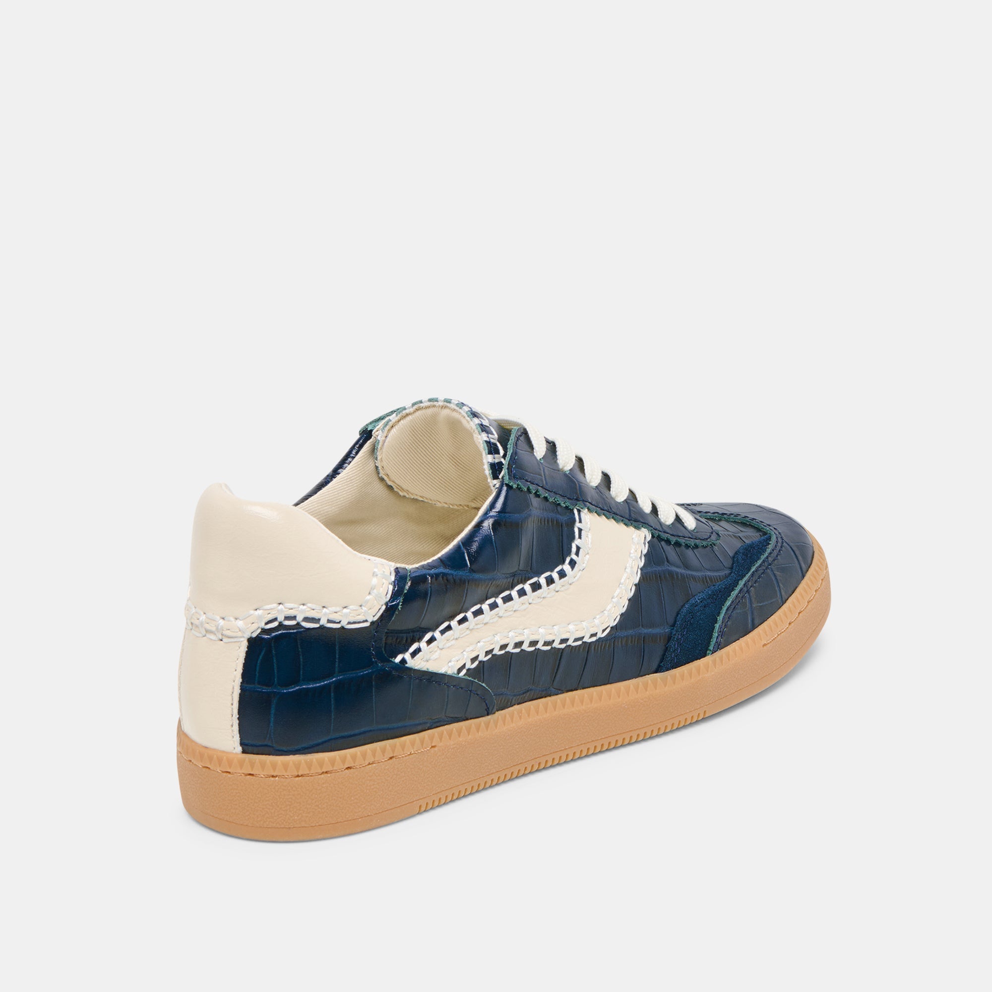 NOTICE STITCH SNEAKERS INK CROCO EMBOSSED LEATHER | Dolce Vita Women