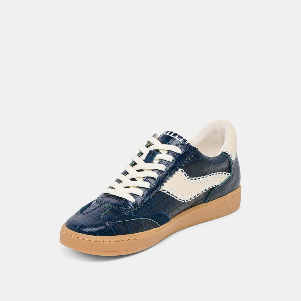 NOTICE STITCH SNEAKERS INK CROCO EMBOSSED LEATHER | Dolce Vita Women