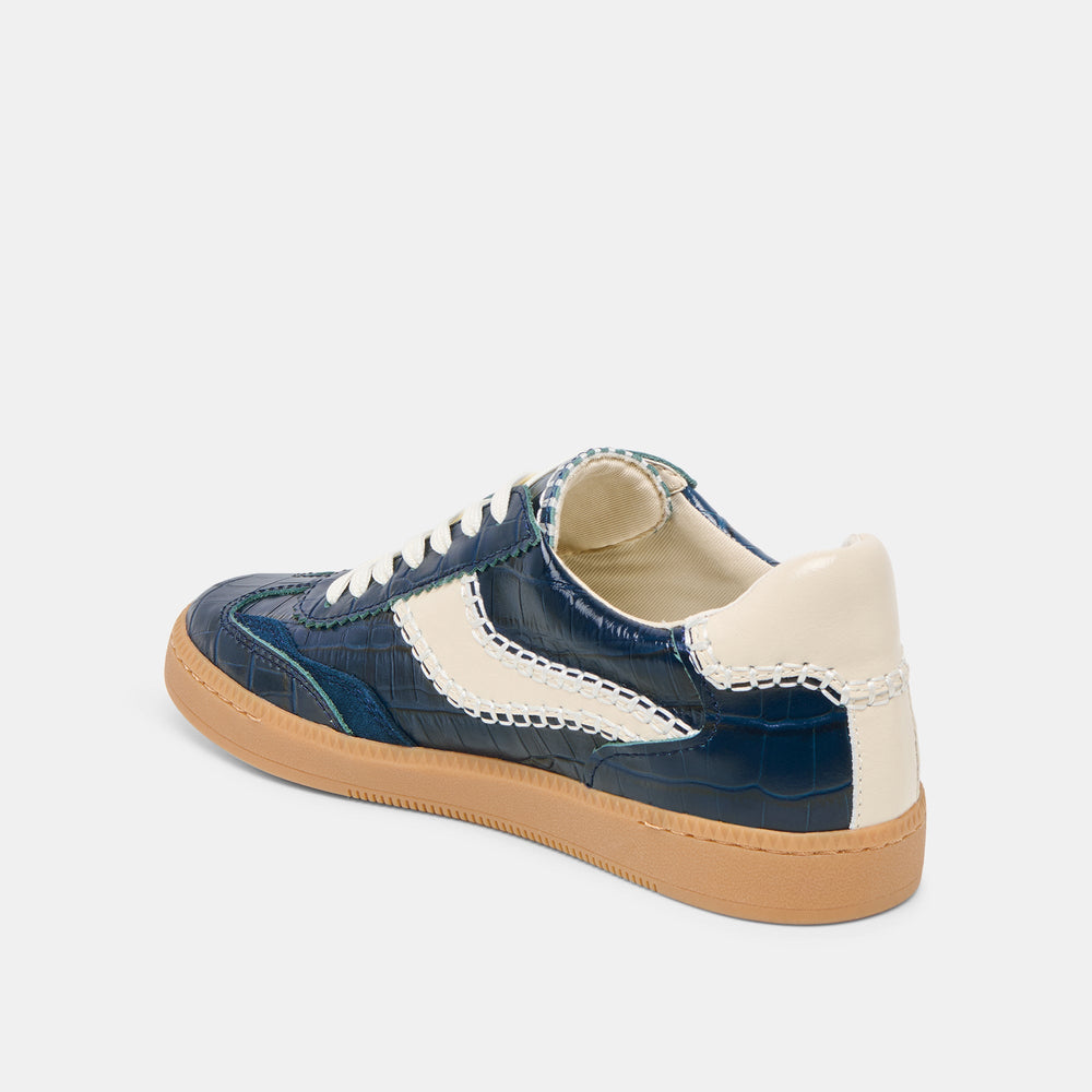 NOTICE STITCH SNEAKERS INK CROCO EMBOSSED LEATHER | Dolce Vita Women