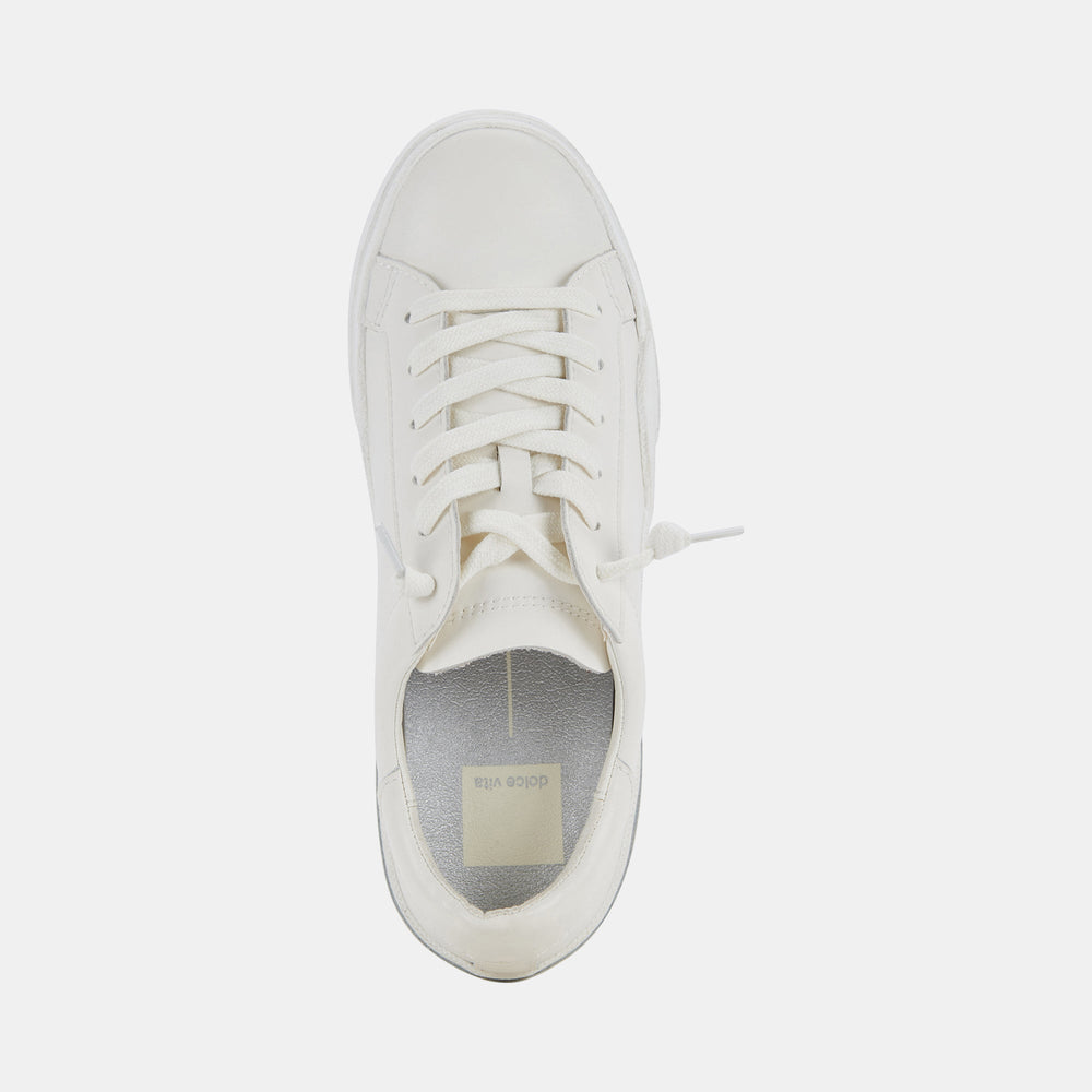Zina 306 Sneakers White Recycled Leather | Women Dolce Vita