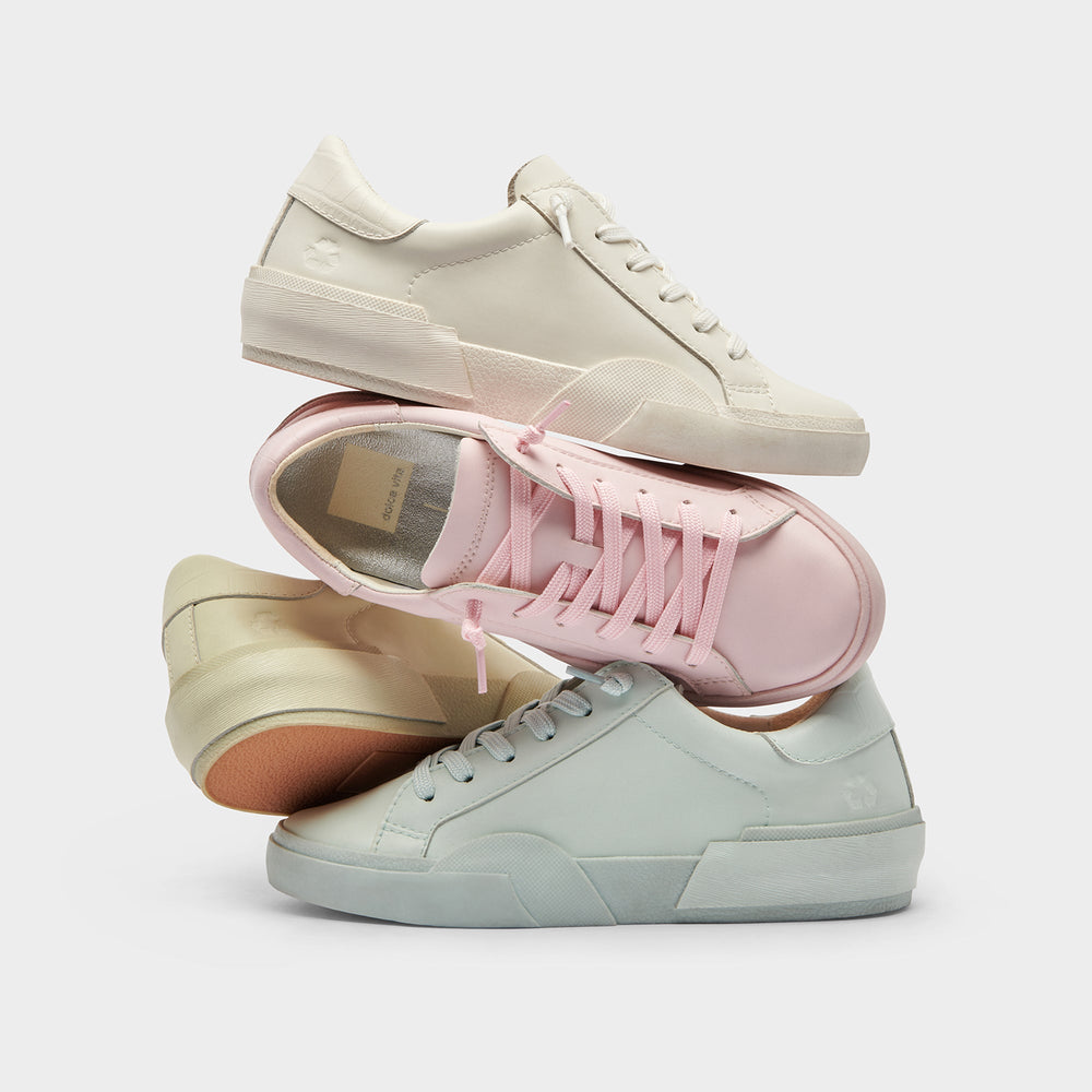 Zina 306 Sneakers White Recycled Leather | Women Dolce Vita