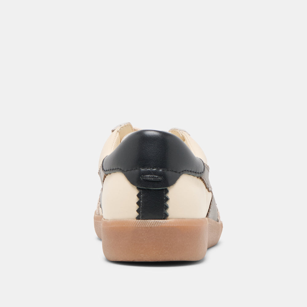 Merit White Grey Leather Sneakers | Dolce Vita Women