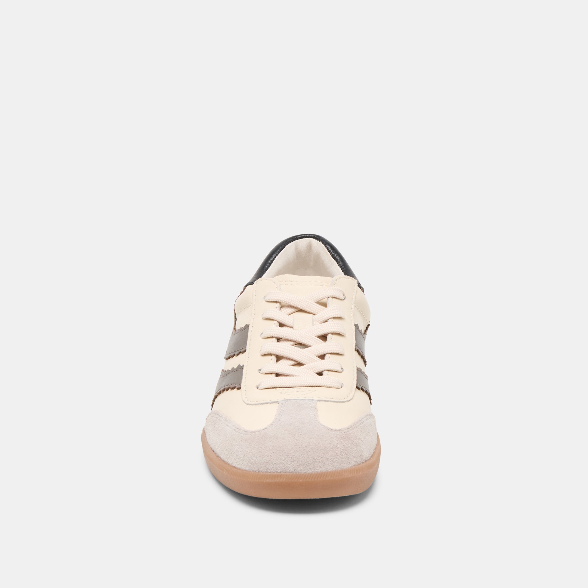 Merit White Grey Leather Sneakers | Dolce Vita Women