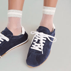 Serina Navy Suede Sneakers | Women Dolce Vita