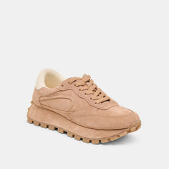 Tricia Toffee Suede Sneakers | Women Dolce Vita