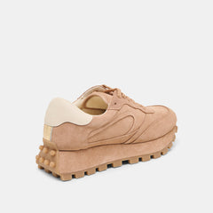Tricia Toffee Suede Sneakers | Women Dolce Vita