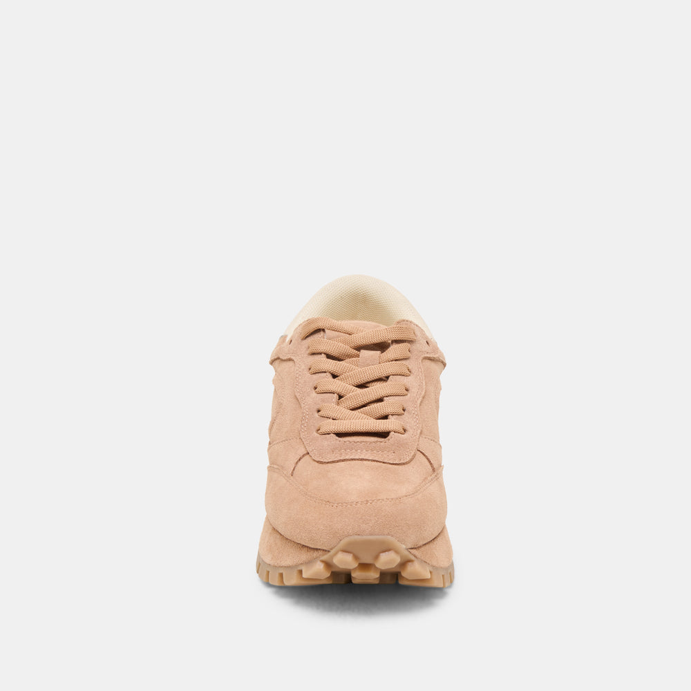 Tricia Toffee Suede Sneakers | Women Dolce Vita