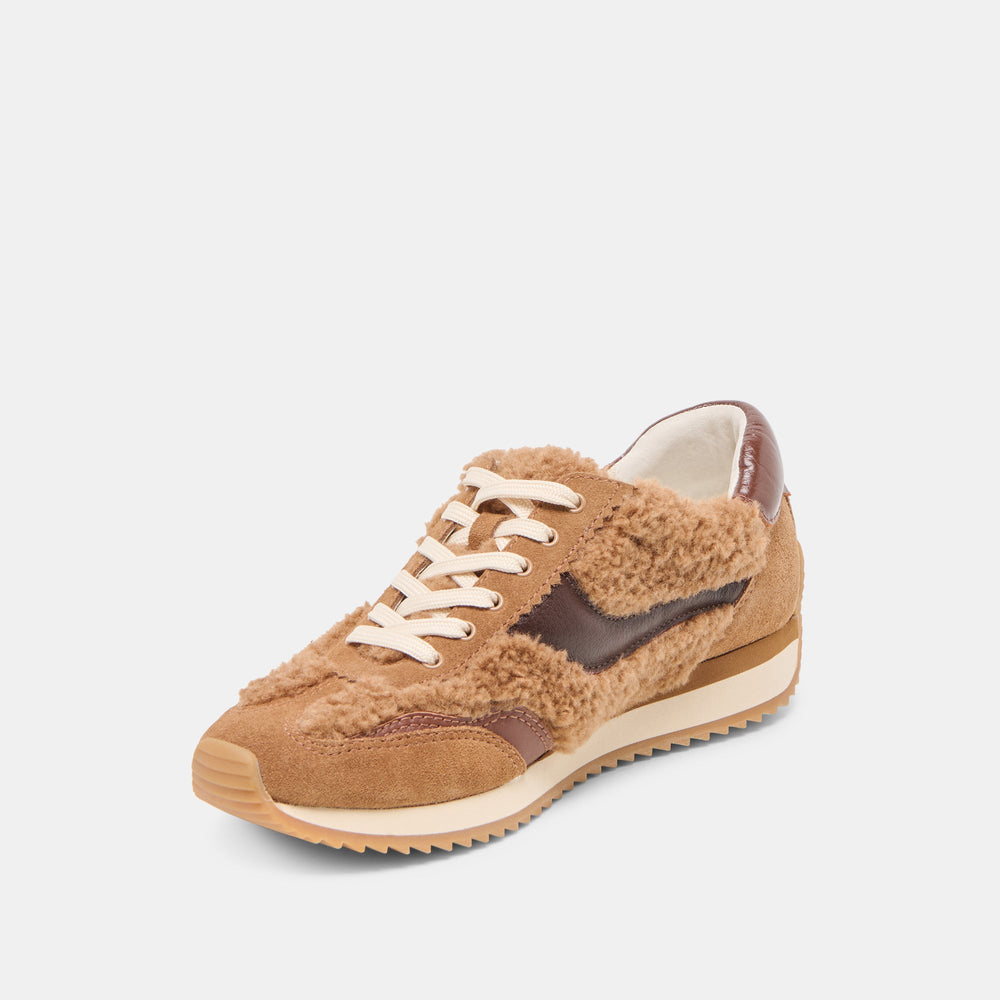 B.NTCD Plush Brown Plush Sneakers | Women Dolce Vita