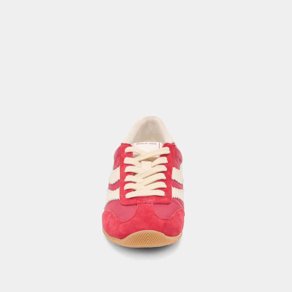 Limit Crimson Nylon Sneakers | Dolce Vita Women