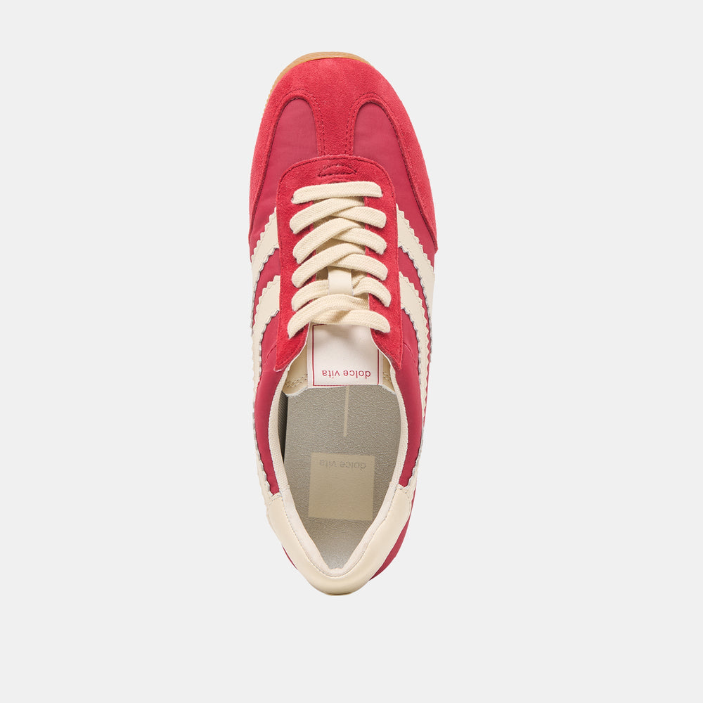 Limit Crimson Nylon Sneakers | Dolce Vita Women