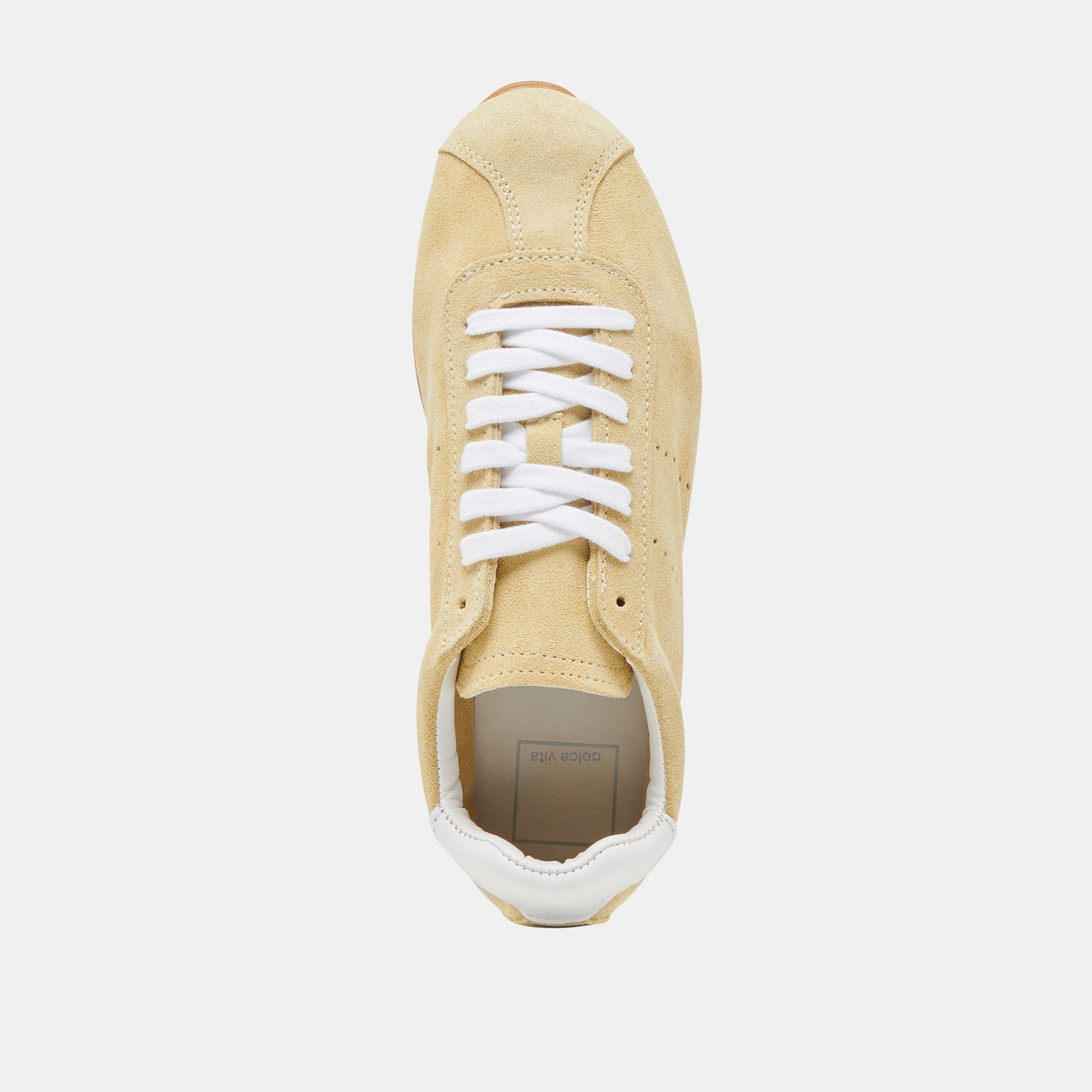 Serina Yellow Suede Sneakers | Women Dolce Vita