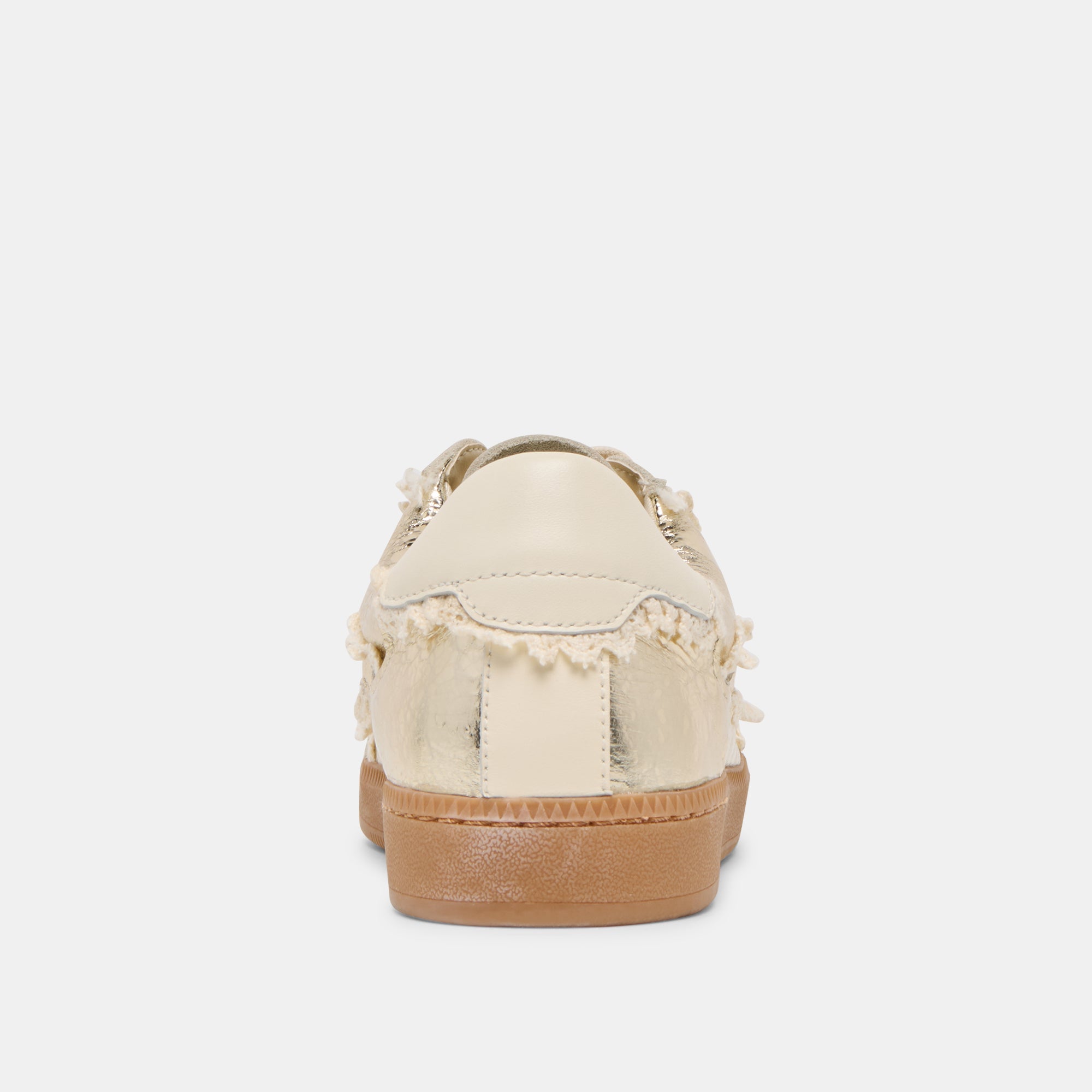 Notice Lace Platinum Distressed Leather Sneakers | Dolce Vita Women
