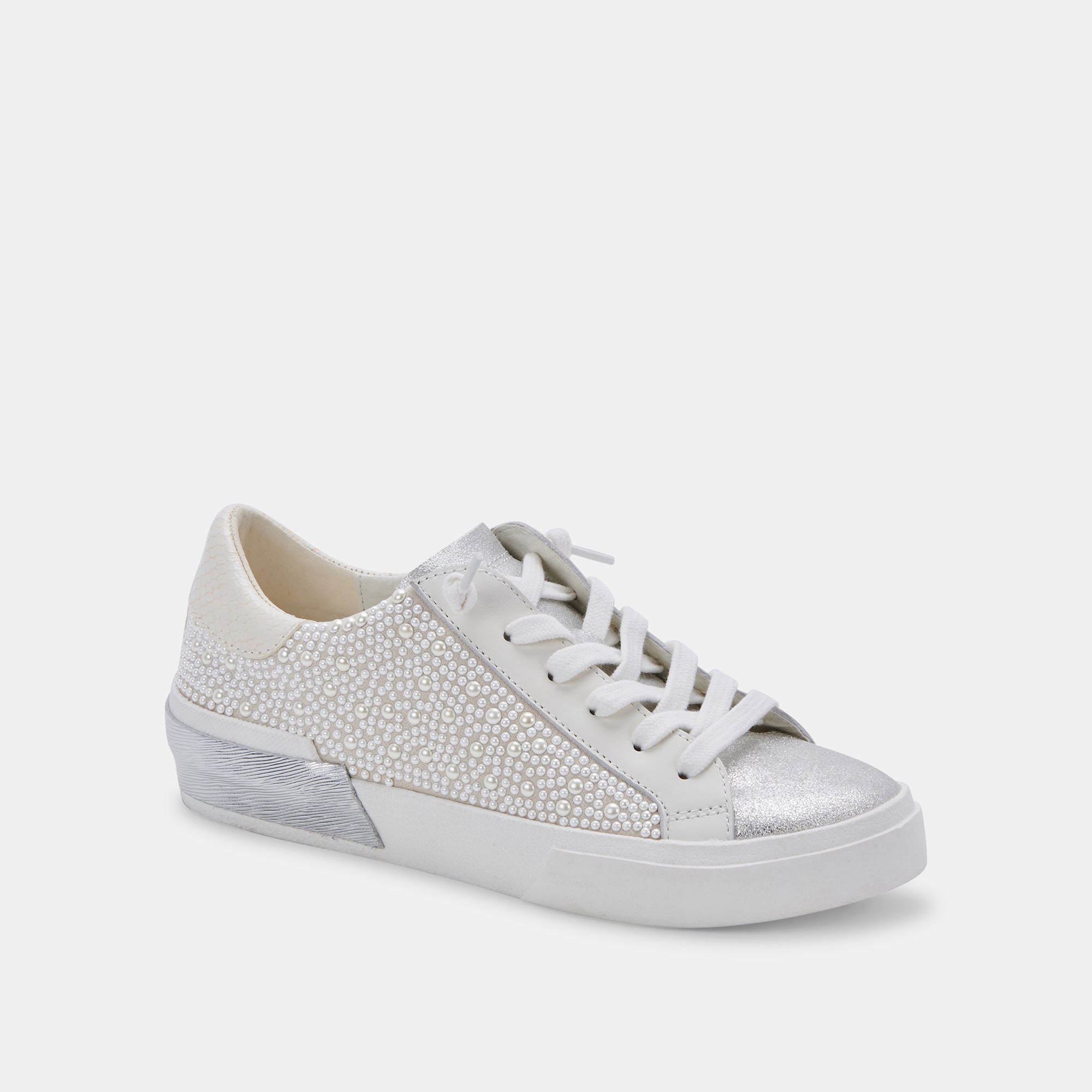 Zina Pearl Sneakers Vanilla Pearls | Women Dolce Vita