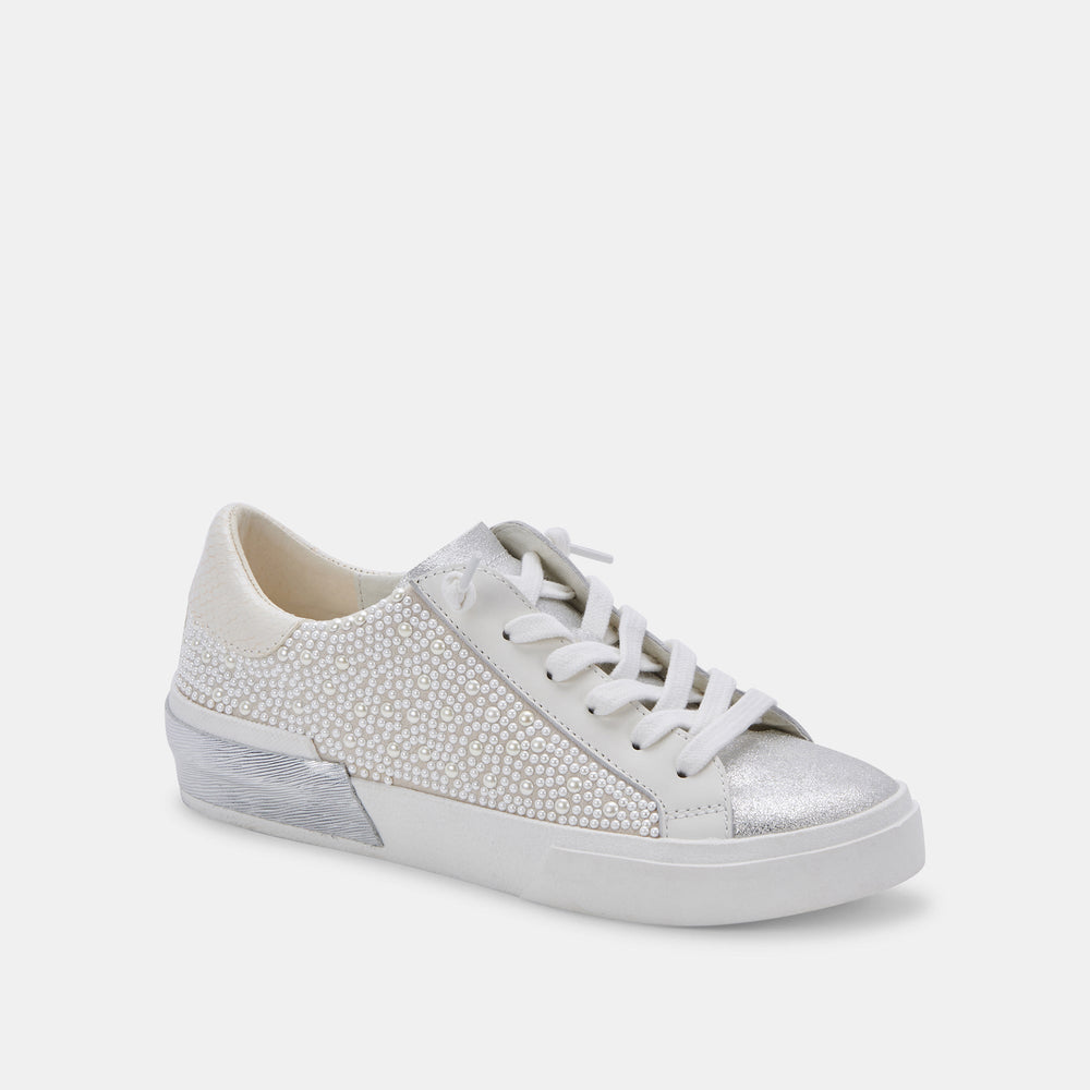 Zina Pearl Sneakers Vanilla Pearls | Women Dolce Vita