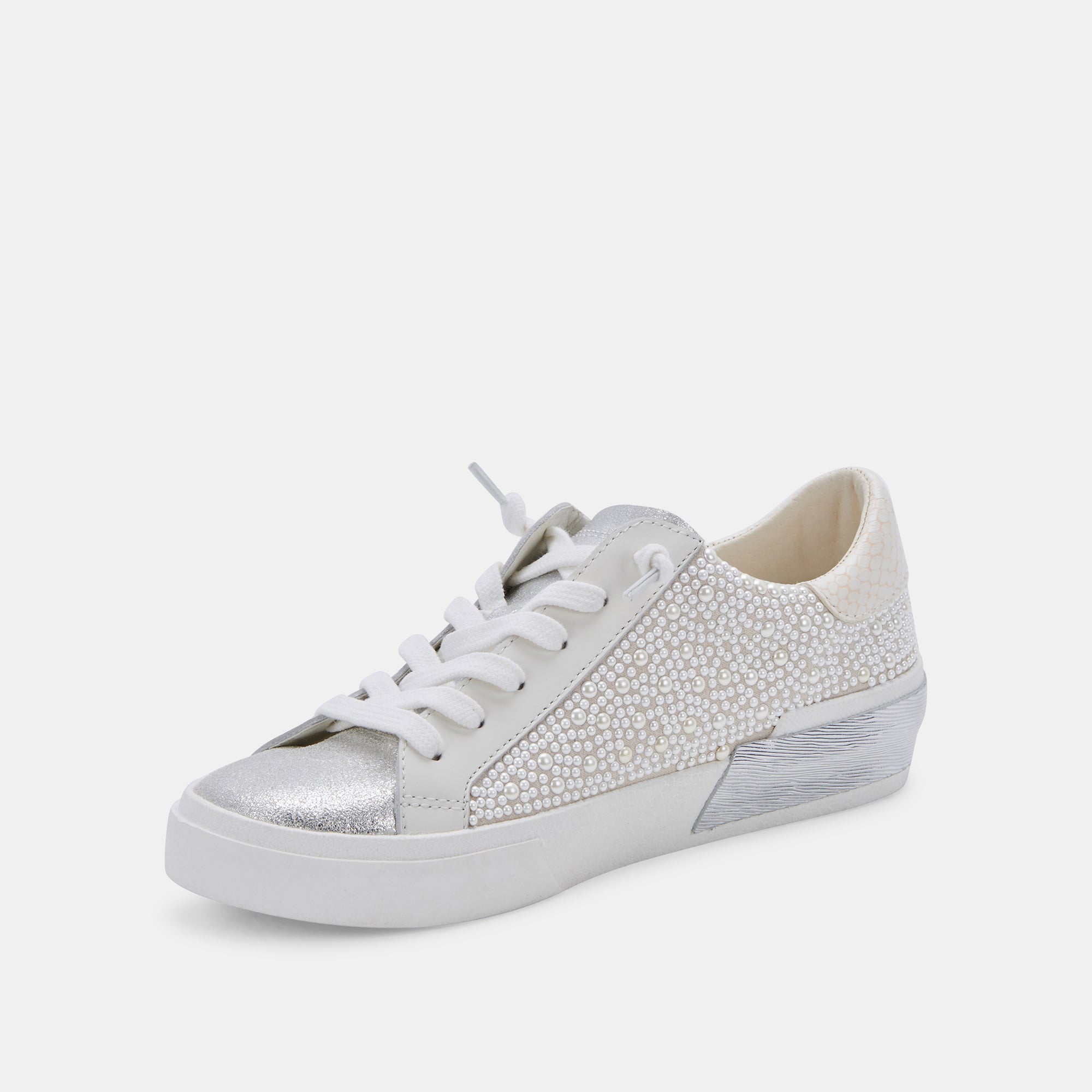 Zina Pearl Sneakers Vanilla Pearls | Women Dolce Vita