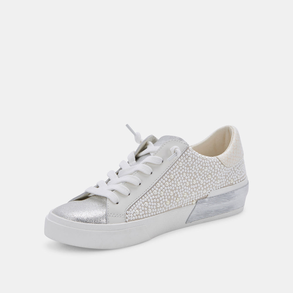 Zina Pearl Sneakers Vanilla Pearls | Women Dolce Vita