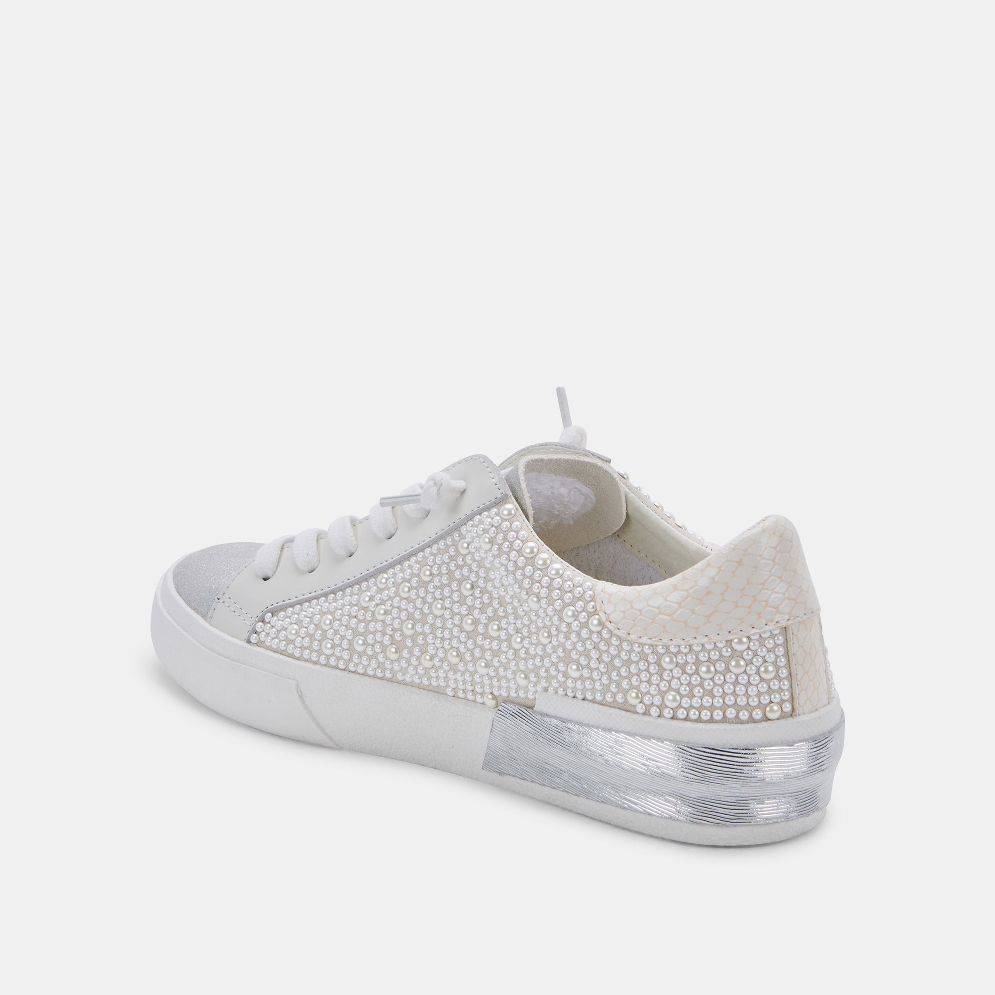 Zina Pearl Sneakers Vanilla Pearls | Women Dolce Vita